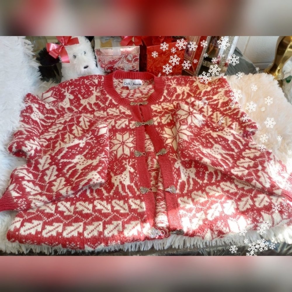 Christmas sweater cardigan